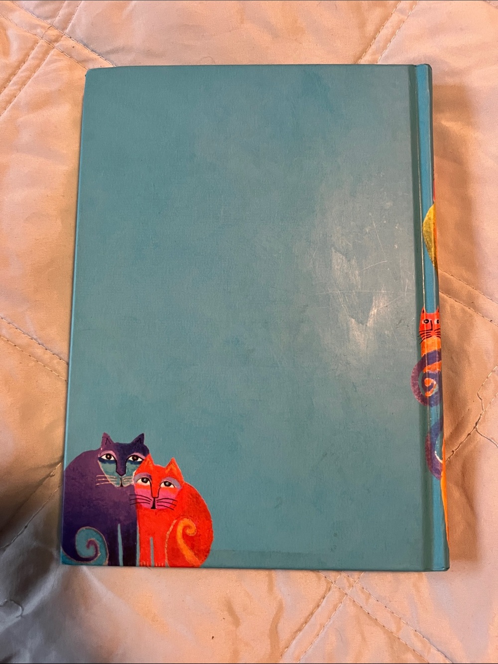 Laurel Burch Multicolor Cat Notebook - Vibrant Cats Design - Picture 7 of 7